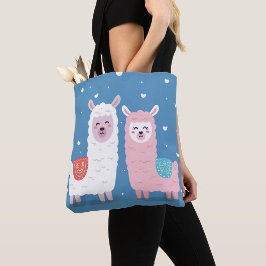 Tote Bag Llama/Alpaca (De près)