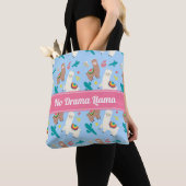 Tote Bag Llama/Alpaca personnalisable (De près)