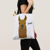 Tote Bag Llama Drôle Face (De près)