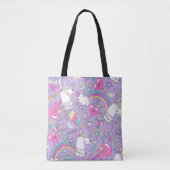 Tote Bag Llama motif 1 (Devant)