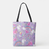 Tote Bag Llama motif 1 (Dos)