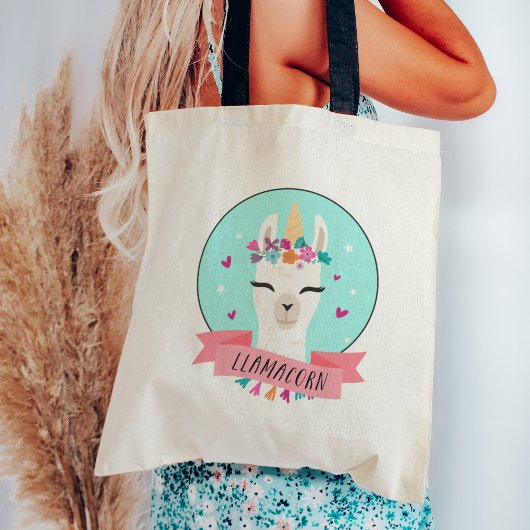 Tote Bag Llamacorn magique