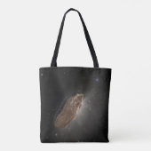 Tote Bag L'objet interstellaire Wayward Oumuamua. (Dos)