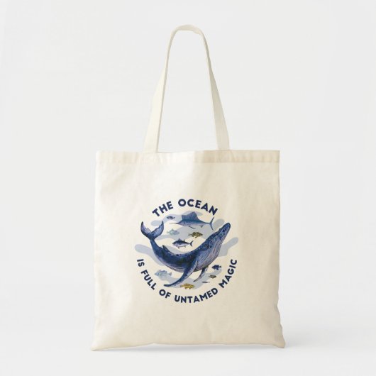 Tote Bag L'Océan Est Plein De Magie (Devant)