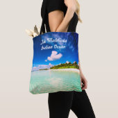 Tote Bag L'Océan Indien des Maldives de vue de l'eau de (De près)