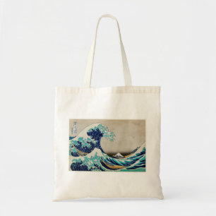 Tote Bag L'Océan Japonais Vagues De Plage Esthétique