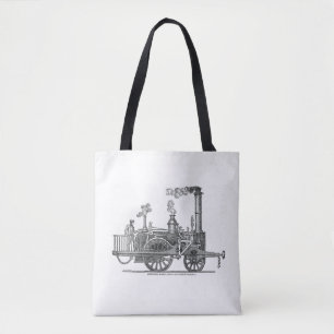 Tote Bag Locomotive à vapeur précoce