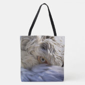 Tote Bag L'Œil d'un Pélican (Devant)