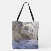 Tote Bag L'Œil d'un Pélican (Dos)