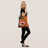 Tote Bag L'oeil endormi du Citrouille Éffrayant (Sur le modèle)