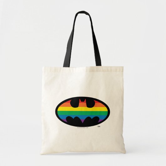 Tote Bag Logo Arc-en-ciel Batman (Devant)