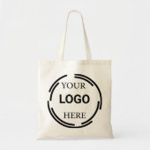 Tote Bag Logo Business Moderne Conception Minimale (Devant)