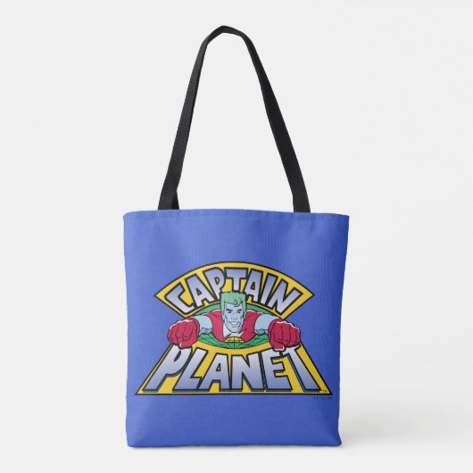 Tote Bag Logo Captain Planet (Dos)