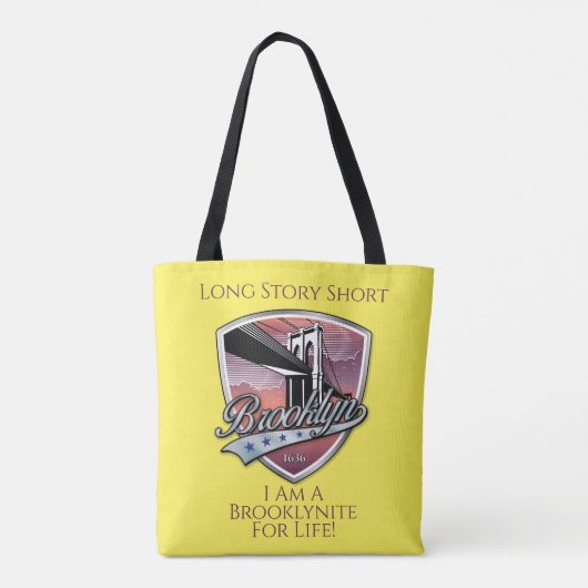 Tote Bag Logo de Brooklyn (Dos)