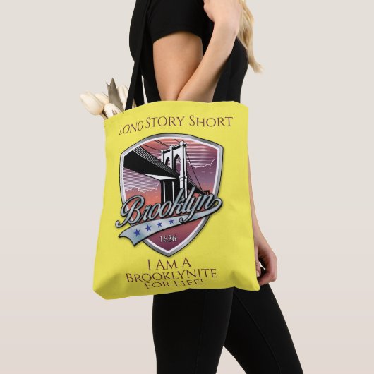 Tote Bag Logo de Brooklyn (De près)