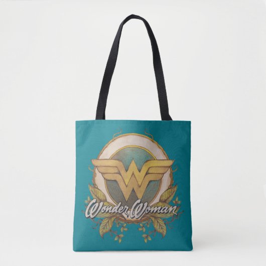 Tote Bag Logo de croquis Wonder Woman Folift (Devant)