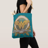 Tote Bag Logo de croquis Wonder Woman Folift (De près)