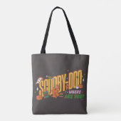 Tote Bag Logo de friandise d'Halloween de Scooby-Doo (Dos)