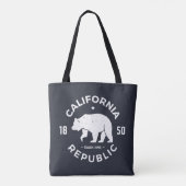 Tote Bag Logo | de la Californie le Golden State 2 (Dos)