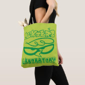 Tote Bag Logo de la face de laboratoire de Dexter (De près)
