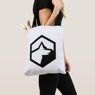 Tote Bag Logo de la ferme Wolf Mountain