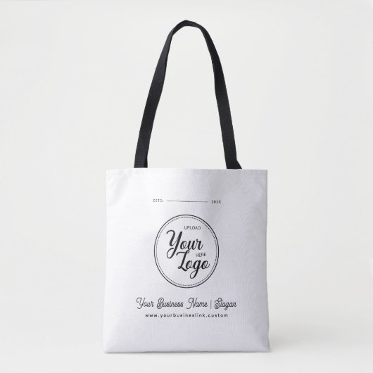 Tote Bag Logo de la société minimale (Devant)