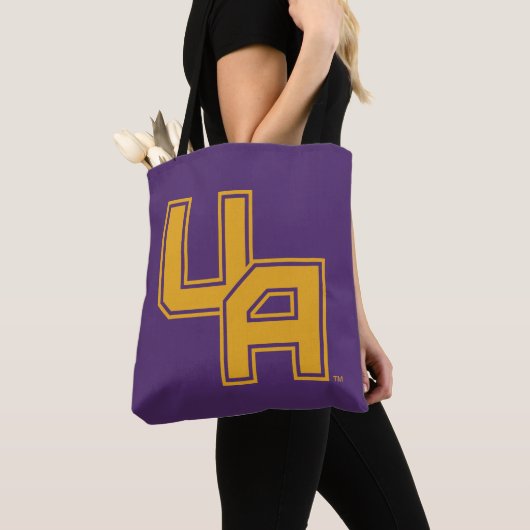 Tote Bag Logo de l'Université d'Albany Initials (De près)