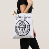 Tote Bag Logo de Paphos, Chypre (De près)