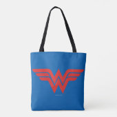 Tote Bag Logo de Red Wonder Woman (Dos)