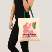 Tote Bag Logo de shopping polynésien tous les jours (Devant (produit))