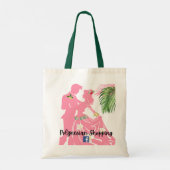 Tote Bag Logo de shopping polynésien tous les jours (Dos)