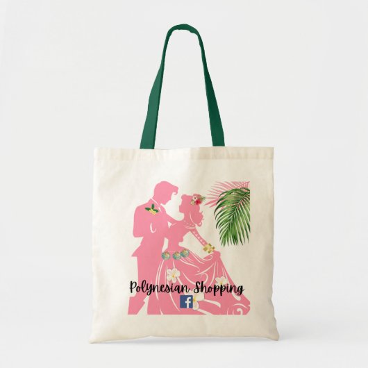Tote Bag Logo de shopping polynésien tous les jours (Devant)