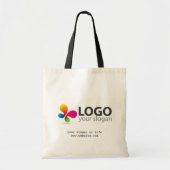 Tote Bag Logo d'entreprise | Entreprise Professionnelle Tot (Devant)