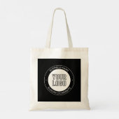 Tote Bag Logo d'entreprise ou Modèle de texte de conception (Dos)