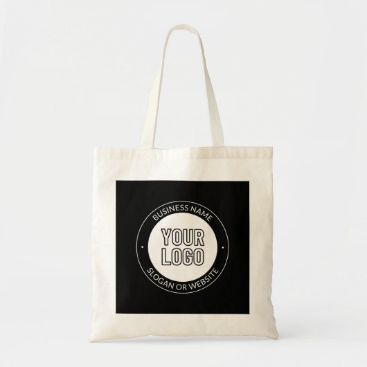 Tote Bag Logo d'entreprise ou Modèle de texte de conception (Devant)