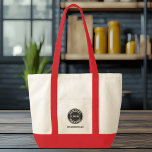 Tote Bag Logo d'entreprise personnalisé et échange de sites<br><div class="desc">Ajoutez le logo de votre entreprise et l'identité de votre marque à ce sac fourre-tout ainsi que l'adresse ou le slogan de votre site Web en cliquant sur le bouton "Personnaliser" ci-dessus. Ce sac fourre-tout de marque peut annoncer votre entreprise comme les employés les utilisent et double comme un swag...</div>