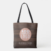 Tote Bag Logo d'entreprise personnalisé Swag promotionnel (Dos)