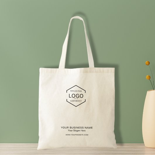 Tote Bag Logo d'entreprise publicitaire minimaliste