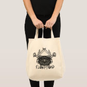 Tote Bag Logo des Pixies de Flowstone Graphics (Devant (produit))