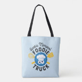 Tote Bag Logo du camion fourré de Cookie Monster (Dos)