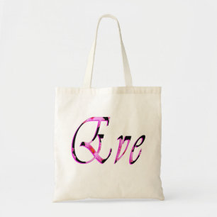 Tote Bag Logo du nom de fille Eve,