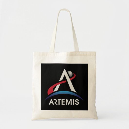 Tote Bag Logo du programme Artemis de la NASA SD officiel N (Devant)