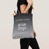 Tote Bag Logo et texte promotionnels modernes | Couleur mod (De près)