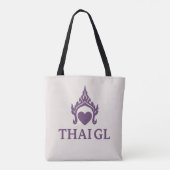 Tote Bag logo GL thaï (Dos)