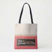 Tote Bag Logo horizontal*gameHERs (Devant)