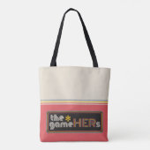 Tote Bag Logo horizontal*gameHERs (Dos)