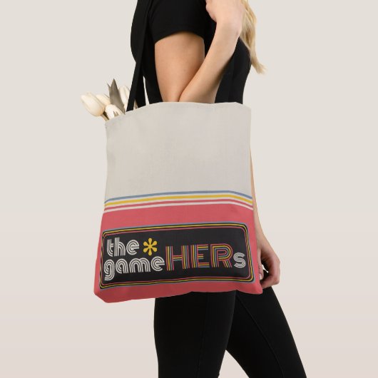 Tote Bag Logo horizontal*gameHERs (De près)