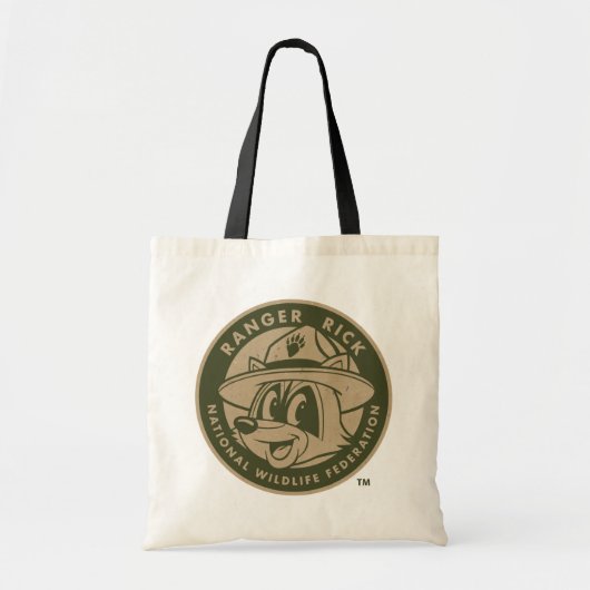 Tote Bag Logo kaki de Rick de garde forestière de Rick | de (Devant)