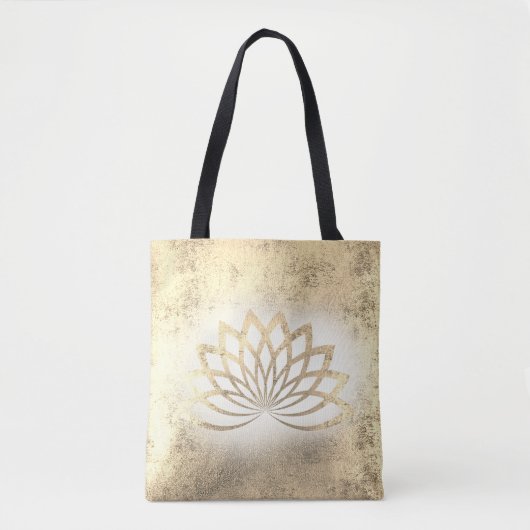 Tote Bag logo or lotus (Devant)