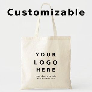 Tote Bag Logo personnalisé moderne promotionnel personnalis